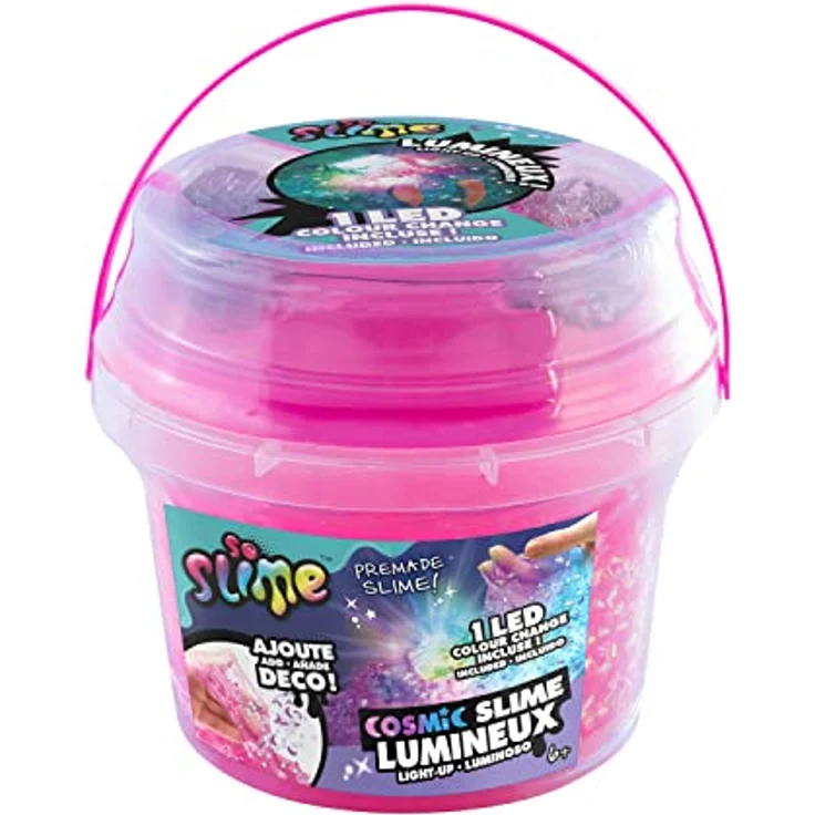 Canal Toys Slime SSC 217, Mehrfarbiger Experimentierschleim mit 350 Gramm, inkl. LED und Dekorationsbeuteln – Bild 5