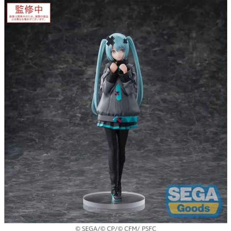 USA Gundam Store Hatsune Miku Shuttered Sekai Version Figur, 20 cm, leuchtend, PVC – Bild 5