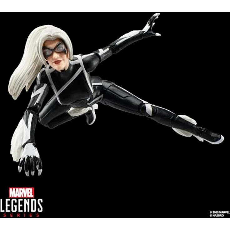 Hasbro Marvel Legends Spider-Man 2, Felicia Hardy Black Cat Actionfigur 15 cm, vollbeweglich mit 3 Accessoires – Bild 6