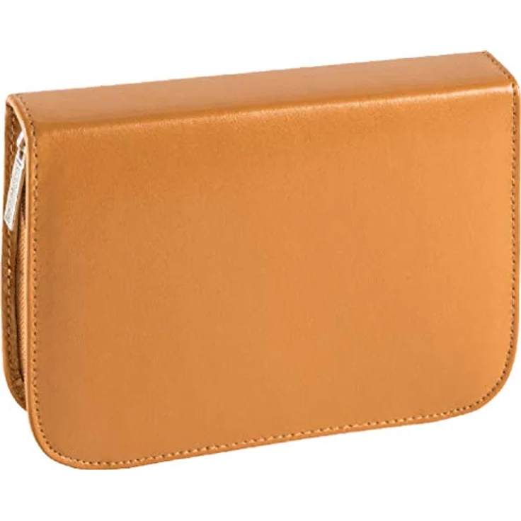 Schüler-Etui Leder natur 1 Klappe – Bild 1