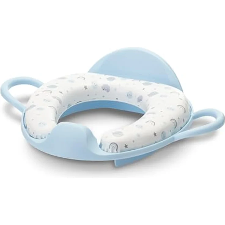 Lorelli Baby-Toilettensitz mit Rückenlehne, Handgriff, gepolstert und Spritzschutz, Kunststoff, 11 cm – Bild 2