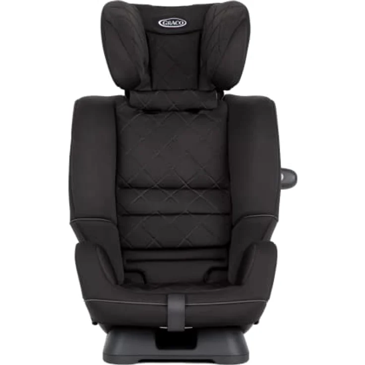 Graco Reboarder-Kindersitz SlimFit R129 inkl. Sitzverkleinerer - Midnight, Kindersitz ab Geburt bis 12 Jahre, rückwärtsgerichtet bis 105 cm, vorwärtsgerichtet ab 100 cm – Bild 4