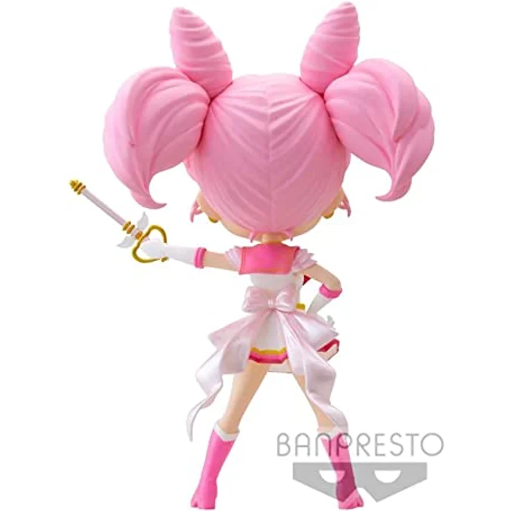 Banpresto Sailor Moon Q Posket Super Sailor Chibi Moon Kaleidoscope, ca. 14 cm große Sammelfigur aus "Sailor Moon Eternal The Movie", in Geschenkbox – Bild 7