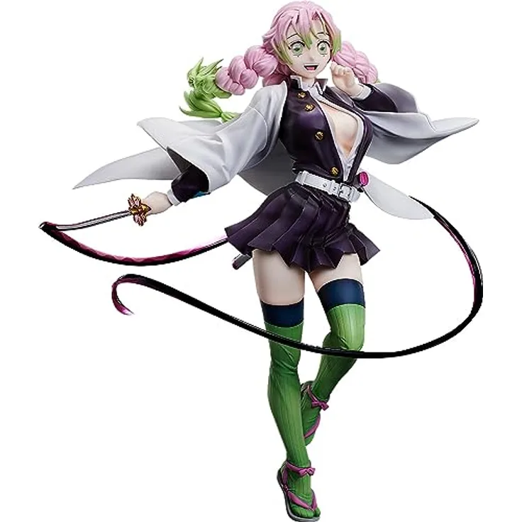 FREEing Demon Slayer: Kimetsu no Yaiba Statuette PVC 1/4 Mitsuri Kanroji, 41 cm, Sammlerfigur in detailreicher Ausführung