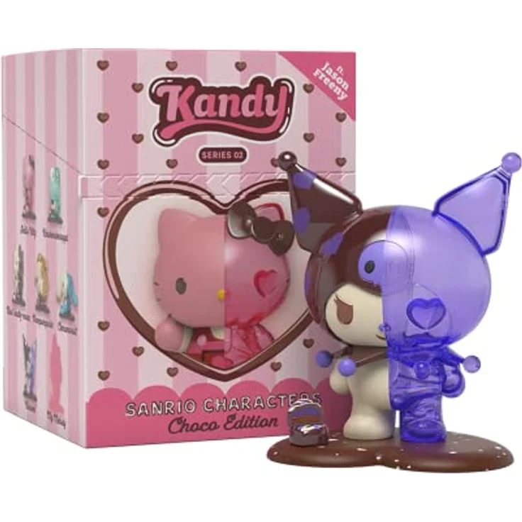 Mighty Jaxx Sammelfiguren Kandy X Sanrio Choco-Edition, 10,2 cm große Figuren in Blindbox, mit Jason Freeny Design, inklusive zufälliger Figur und Echtheitszertifikat – Bild 5