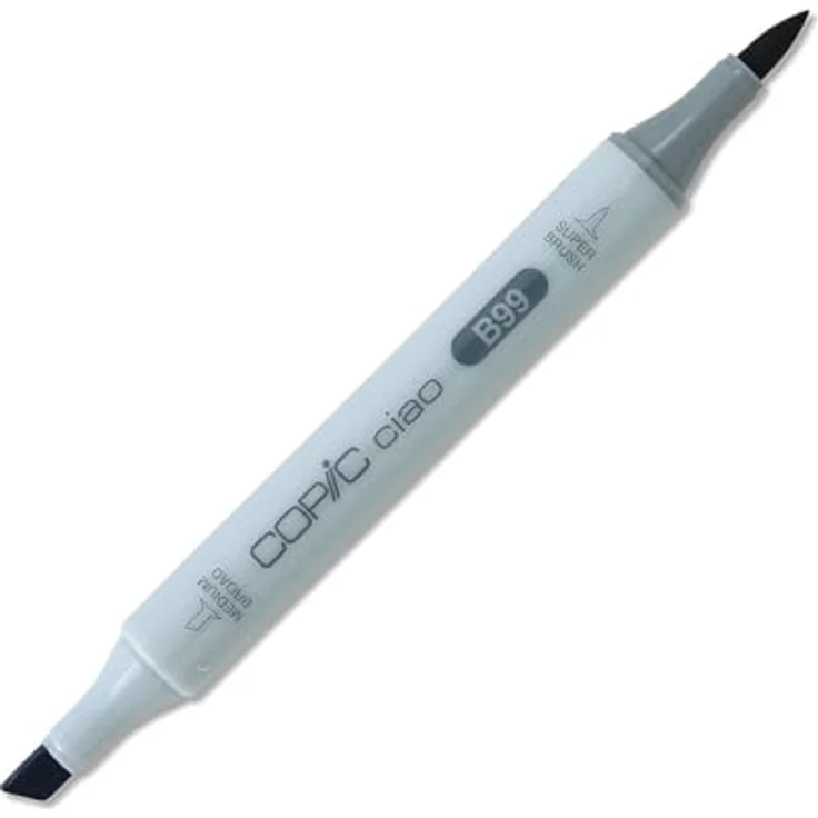 Copic COPIC Ciao Marker Typ B - 99, Agate, vielseitiger Layoutmarker mit dualem Spitzensystem und schnelltrocknender Tinte – Bild 1