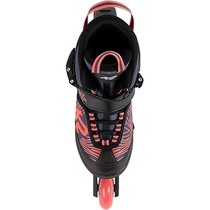 K2 Skates Marlee - Mädchen Inline Skates Purple Coral ABEC-3 70mm 80A - 30G0126 – Bild 4