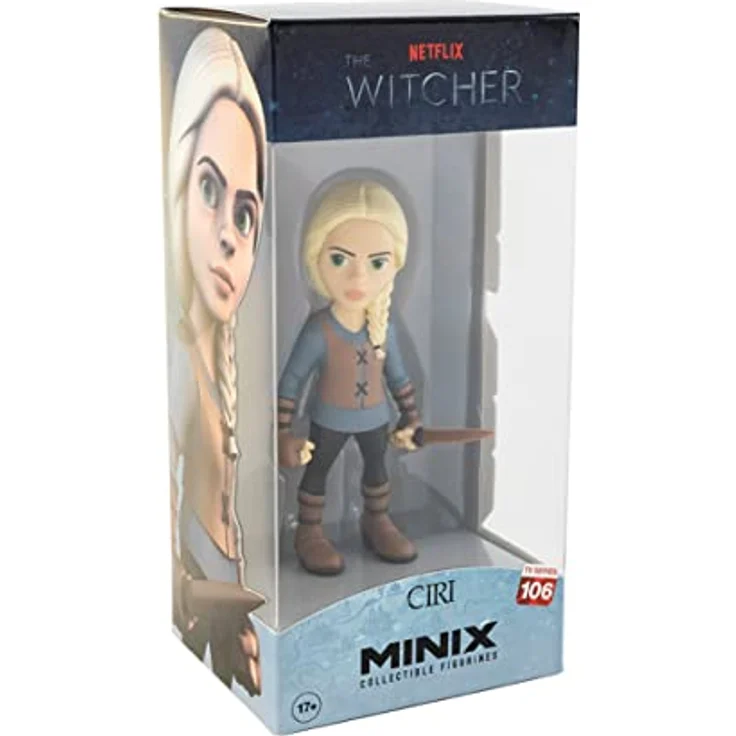 MINIX Collectible Figurines, Figur: The Witcher – Ciri, 12 cm Sammelfigur, Ab 17+ Jahren, Deutsch – Bild 1