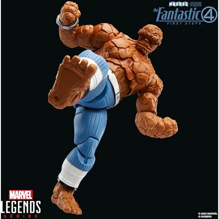 Marvel Legends Series Marvel's The Thing Action-Figur, 15 cm große Premium-Sammelfigur mit 20 Bewegungspunkten und austauschbaren Händen – Bild 3