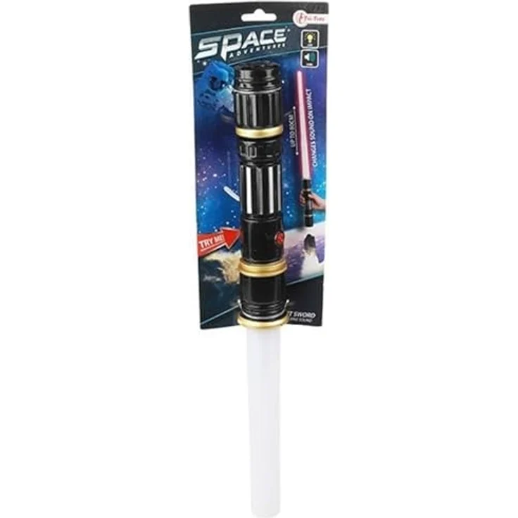 Toi-Toys Lichtschwert Licht & Sound 80cm Schwert Ninja Laserschwert, Farbwechsel (Rot, Lila, Blau) – Bild 5