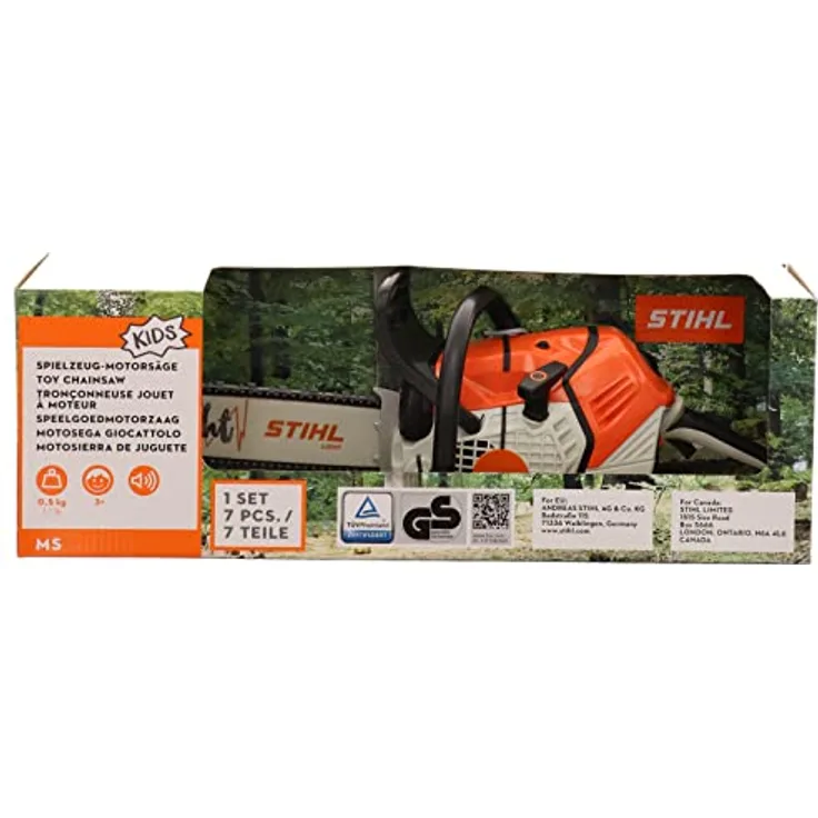 STIHL 0421 600 0053 Kinder Spielzeug-Motorsäge aus Kunststoff, Maße: ca. 40cm