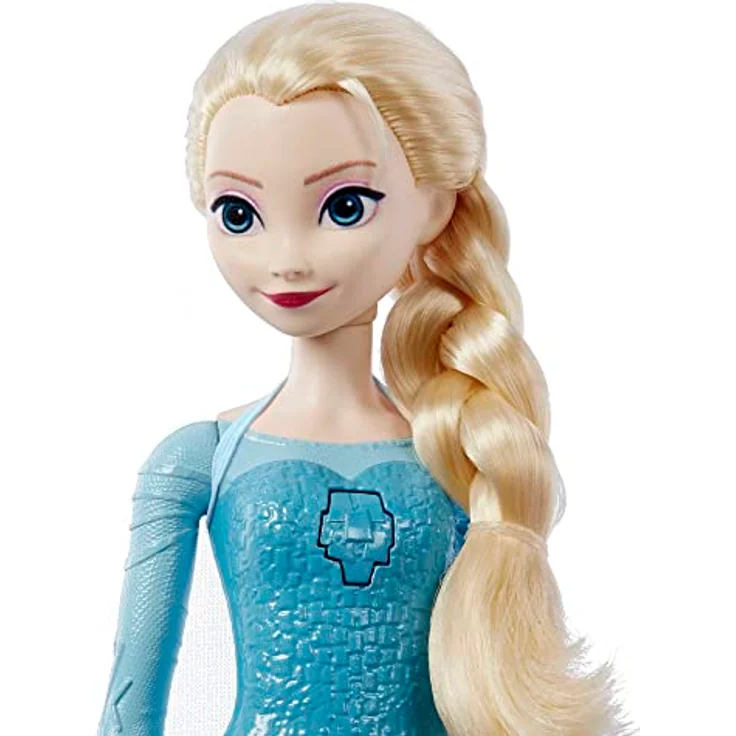 Disney Frozen - ELSA Im Morgengrauen werde ich auftauchen, Puppe mit besonderem Aussehen, singen Im Morgengrauen werde ich aufstehen aus dem Film, Spielzeug für Kinder 3+ Jahre alt, HMG33 – Bild 4
