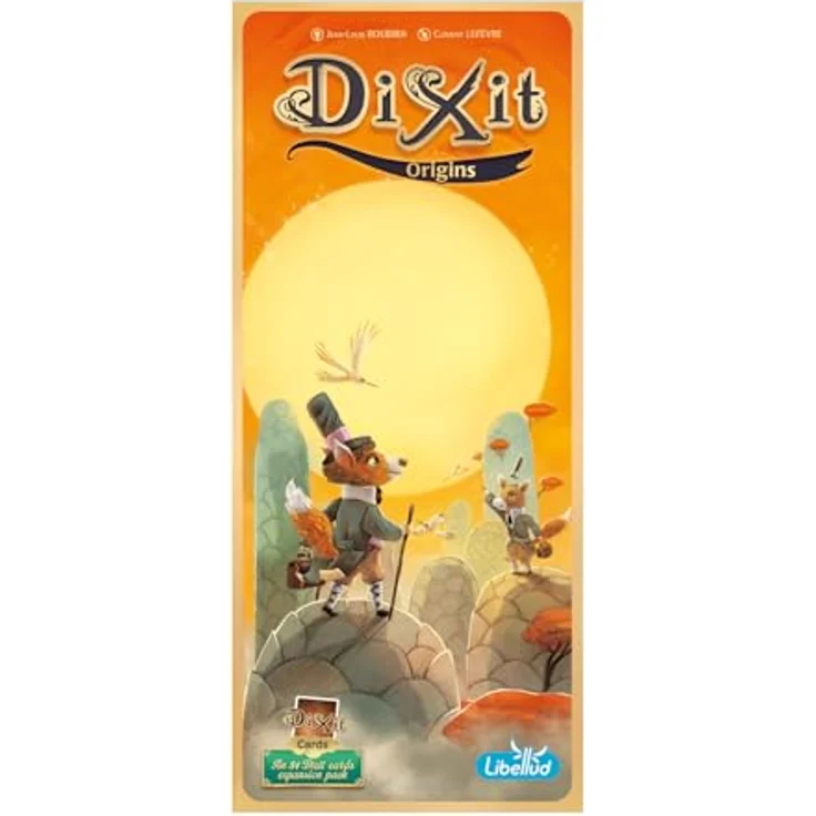 Libellud Dixit Expansion 4: Origins, Brettspiel mit 84 neuen Karten, für 3 bis 8 Spieler, ab 8 Jahren, 30 Minuten Spieldauer – Bild 2