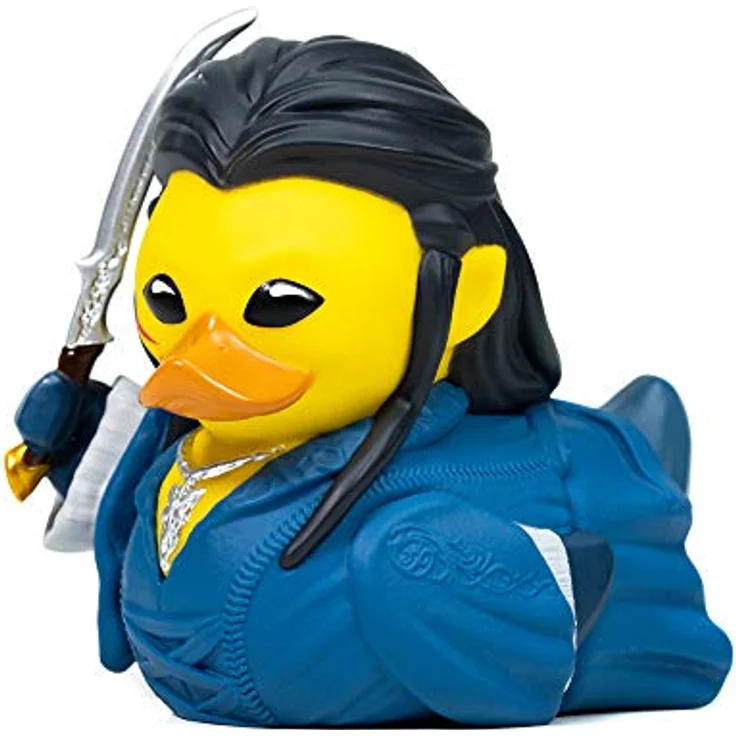 TUBBZ Box-Ausgabe Arwen, Sammler-Vinyl-Gummiente Figur, ca. 9 cm, offizielle Der Herr der Ringe Merchandise – Bild 1