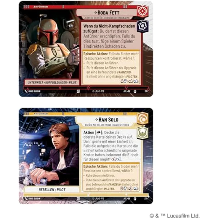 Fantasy Flight Games Star Wars: Unlimited TCG Prerelease-Box "Umschalten auf Lichtgeschwindigkeit", 6 Booster-Packs, exklusive Hyperspace-Karten, ideal für 2+ Spieler, Deutsch – Bild 5