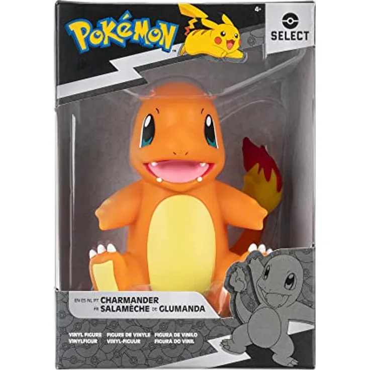Pokémon PKW3390 - Vinyl Figure - Glumanda, offizielle Sammelfigur, 10cm - Preisvergleich