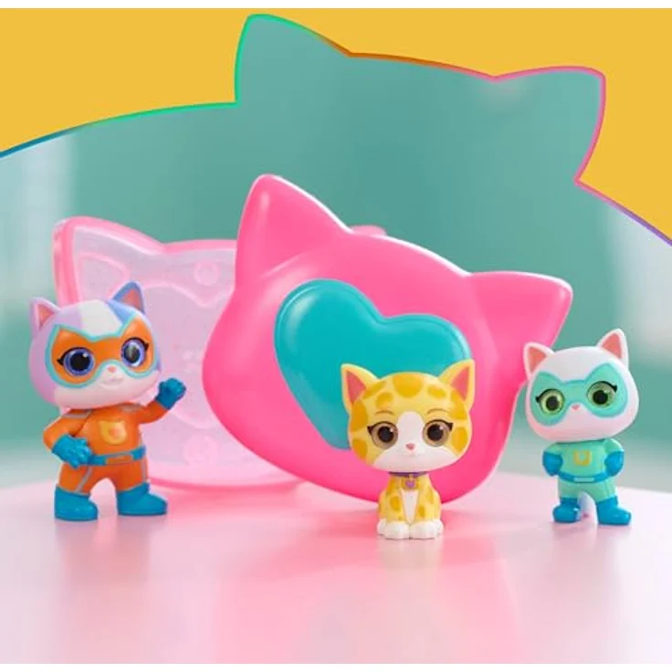 Just Play Disney Junior SuperKitties-Sammelfiguren, 1x Kätzchen-Figur mit 3,8-5,6 cm Höhe, ideal für Kinder ab 3 Jahren – Bild 5