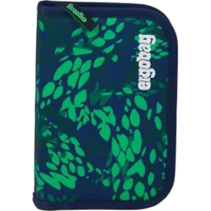 ergobag Federmäppchen 23-tlg., inklusive Lyra-Buntstifte, Bleistift, Radiergummi und Anspitzer, Zwillingsdesign passend zu ergobag Rucksäcken – Bild 1