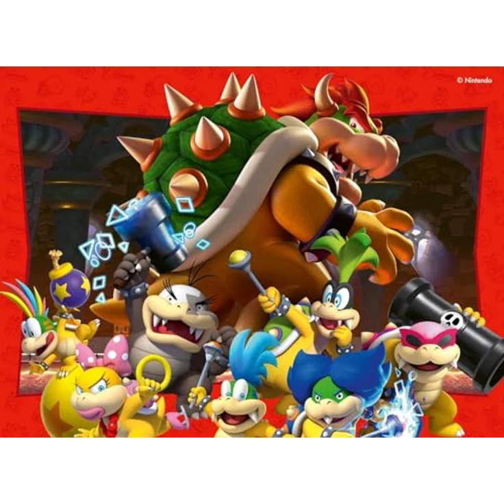 Ravensburger 4-in-1 Super Mario Puzzle Boden, 4 verschiedene Motive, kniffliger Puzzle-Spaß für Fans – Bild 5