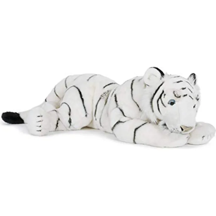 Unbekannt Original SEMO Stofftier Jumbo Tiger, weiß * 71cm * Plüschtier Kinder Kuscheltier