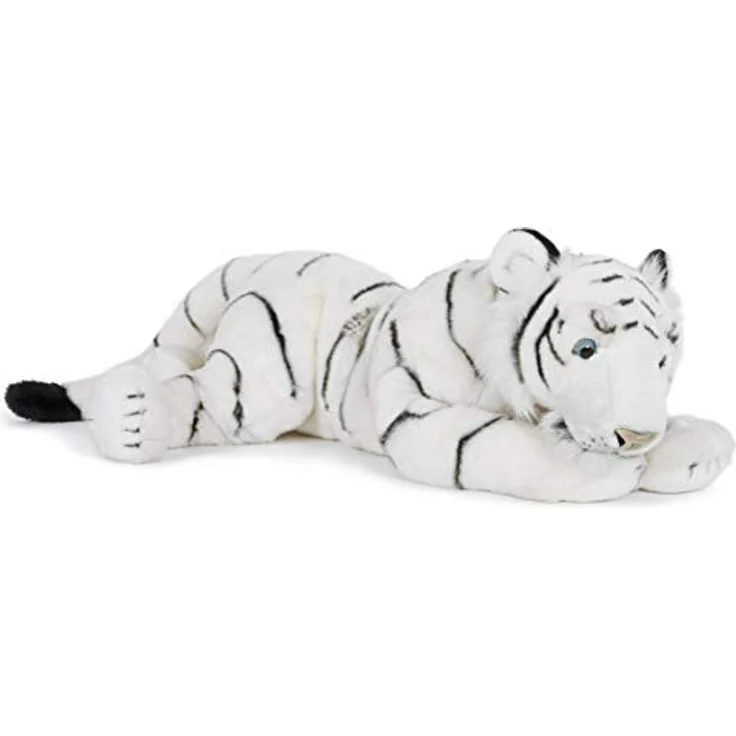 Unbekannt Original SEMO Stofftier Jumbo Tiger, weiß * 71cm * Plüschtier Kinder Kuscheltier