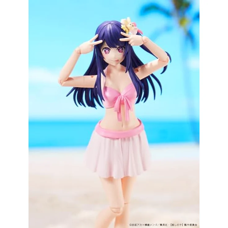 Kadokawa Oshi no Ko Plastic Model Kit Ai DX Ver., 16 cm, mit zahlreichen Artikulationspunkten und Austauschteilen – Bild 15