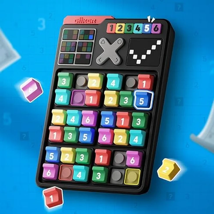 GiiKER Smart Sudoku, interaktive elektronische Sudoku-Konsole mit über 2500 Rätseln, LED-Display und Bluetooth-Duellmodus – Bild 5