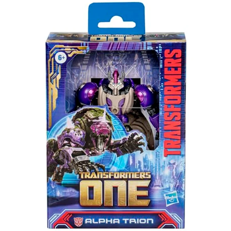 Transformers Prime Changer Alpha Trion, verwandelbare 2-in-1 Action-Figur (12,7 cm), cybertronischer Löwe mit Energon-Dolch und -Peitsche – Bild 2