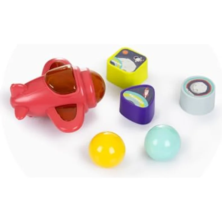 Chipolino Lauflernwagen Plane mit Musik, Bällen und Spielzeug, rosa – Bild 5