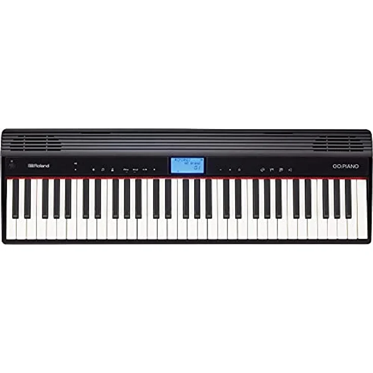 Roland Go:Piano 61 Tasten, Keyboard in Schwarz mit 128 Stimmen Polyphonie, Bluetooth Audio/MIDI, Metronom und Aufnahme-Funktion – Bild 1