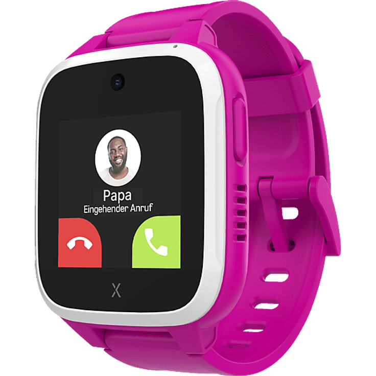 XPLORA Let's Go Kinder-Smartwatch mit GPS und SIM-Karte, Silikon, 24.26 cm, Rosa