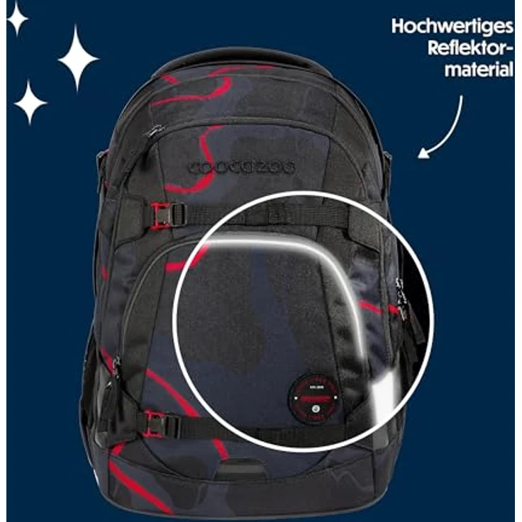 Rucksack MATE, Lava Lines – Bild 6