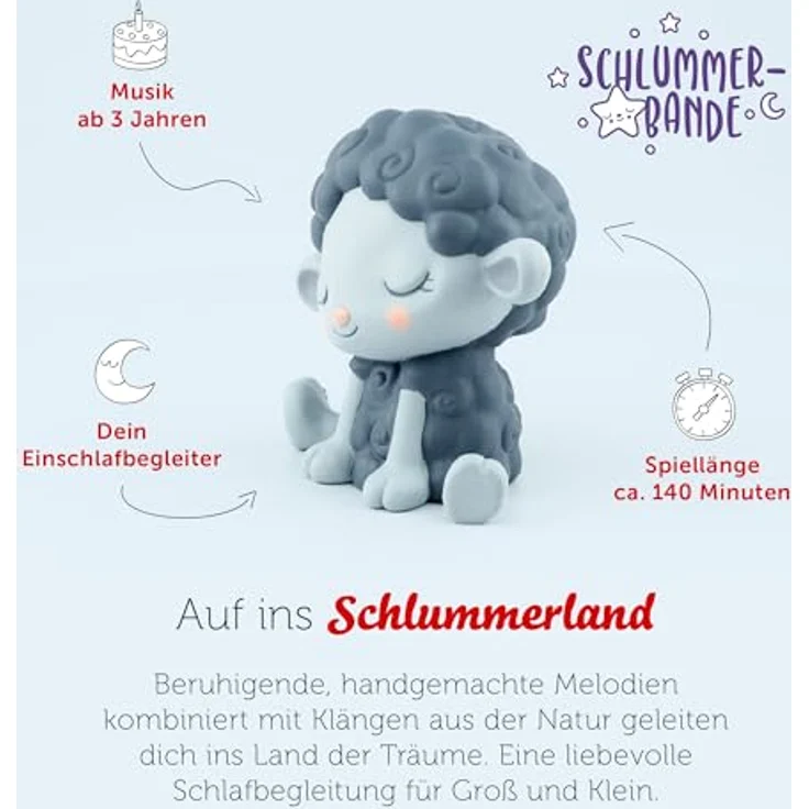 tonies Hörspielfigur Schlummerbande: Schlummerschaf - Einschlafmelodien von der Weide – Bild 5