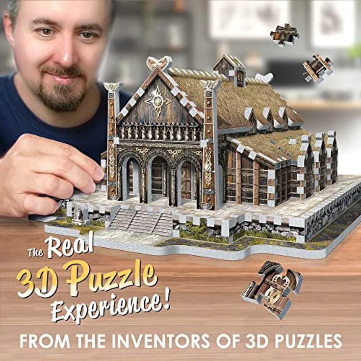 Wrebbit 3D W3D-1016 3D-Puzzle, bunt - Preisvergleich – Bild 2