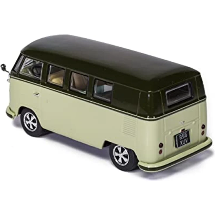 Corgi Volkswagen Campervan Typ 2 (T1), Modellfahrzeug im Maßstab 1:43, Grün/Grün (Palm Green/Sand Green), limitierte Auflage mit Zertifikat – Bild 4