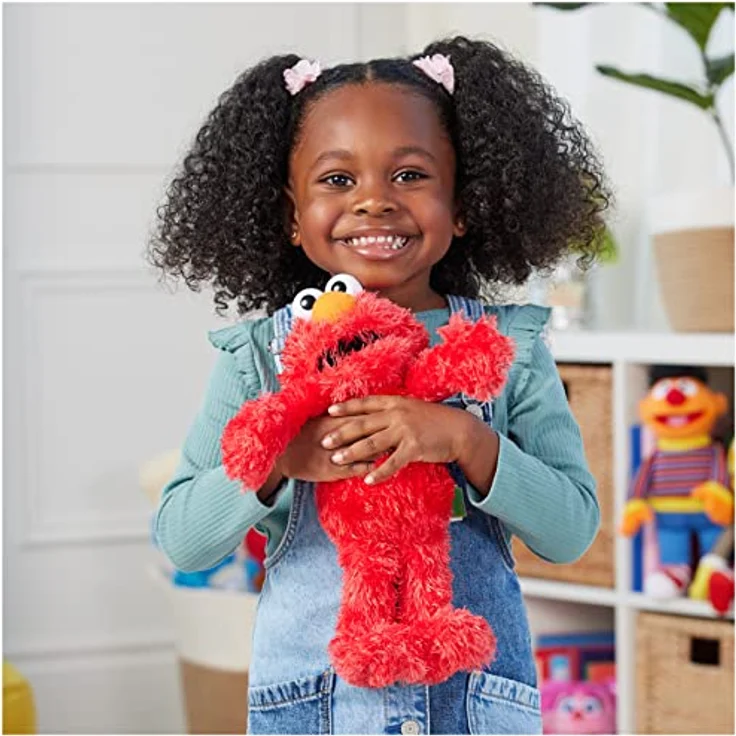 GUND 75351 Sesamstraße Elmo, 33 cm Kuscheltier mit herausragendem Design, ideales Geschenk – Bild 3