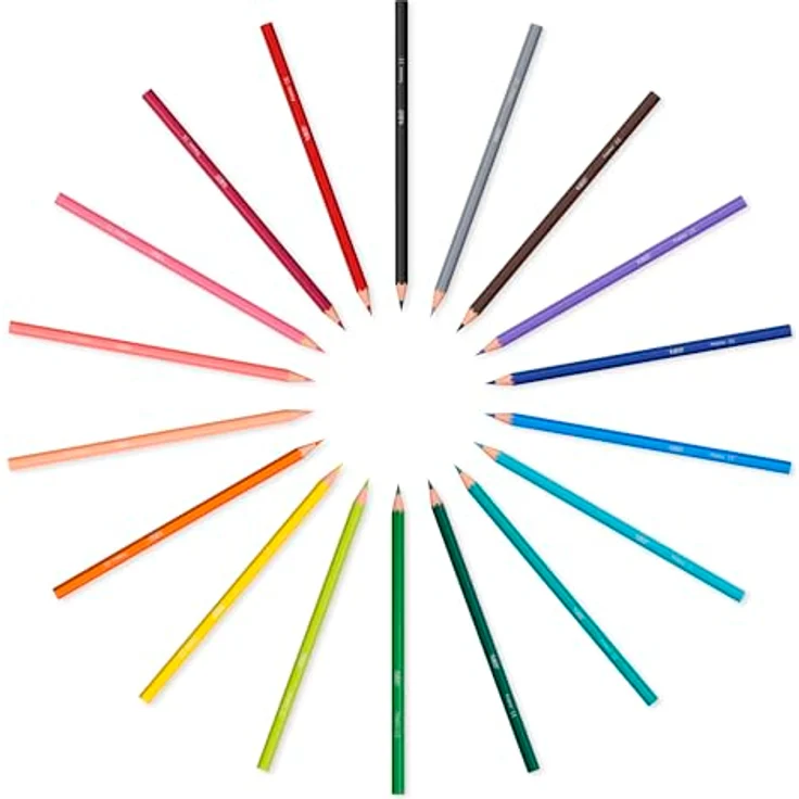 Bic - Kredki Tropicolor Pudelko, verschiedene Farben (18 Stück) – Bild 4
