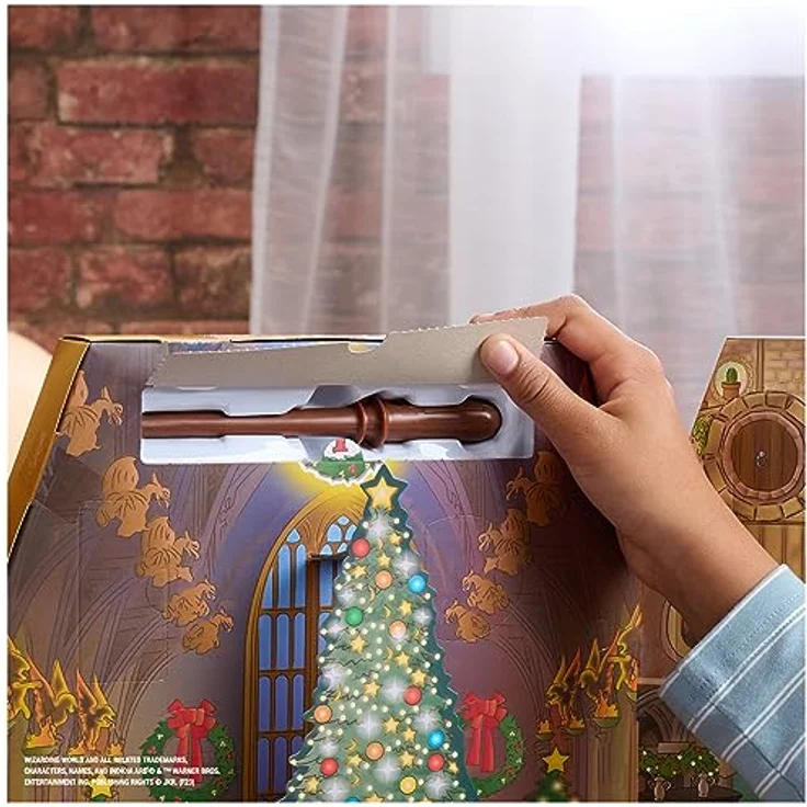 Wizarding World Harry Potter Magical Minis Adventskalender 2023 mit Mini-Zauberstab, 3 Spielfiguren und weiteren Überraschungen, Spielzeug für Kinder ab 6 Jahren, Fanartikel – Bild 3