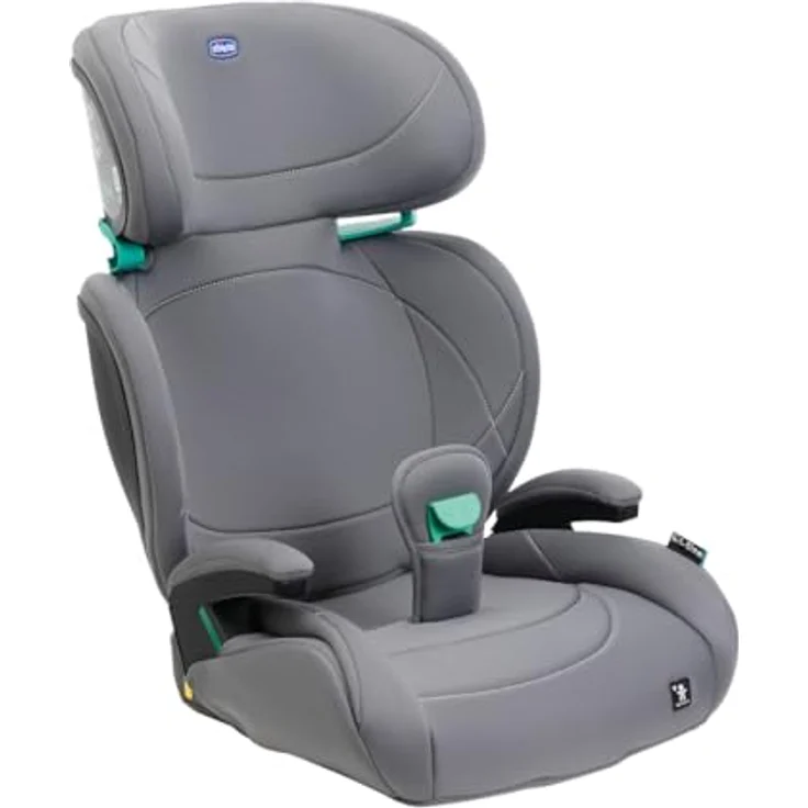 Chicco QUIZY I-SIZE LITE, Kindersitz für 100-150 cm, leicht, verstellbare Kopfstütze, Einhand-Sitzwinkeleinstellung – Bild 1