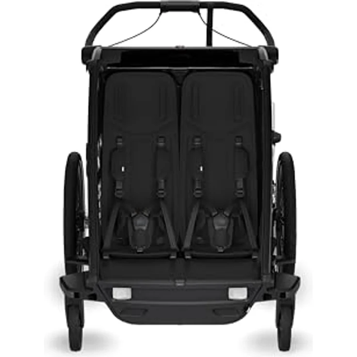 Thule Chariot Sport 2 Double, Veloanhänger mit modularen Sitzmöglichkeiten und integrierter LED-Beleuchtung – Bild 2