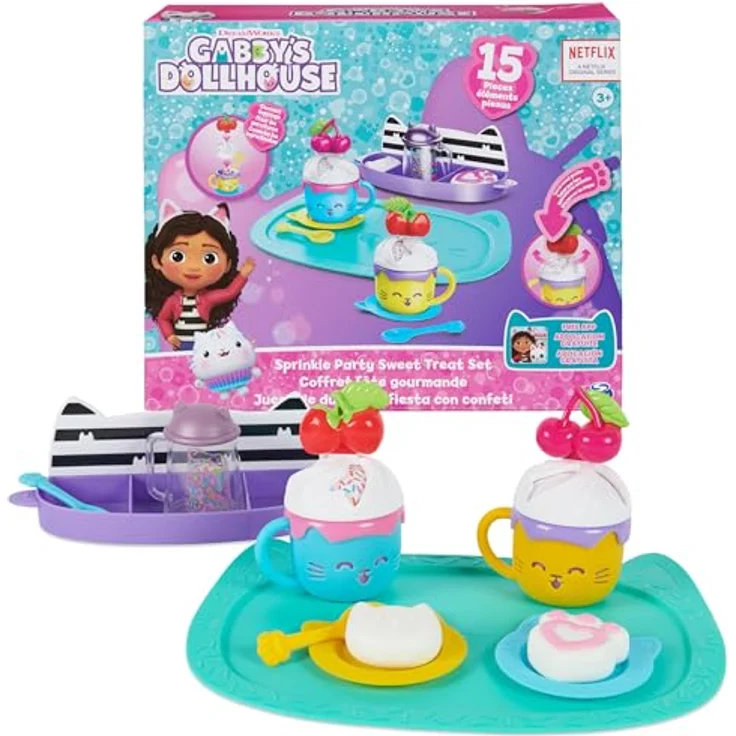 Spin Master Gabby's Dollhouse - Sprinkle Time Hot Cocoa Set (6067216) – Bild 2