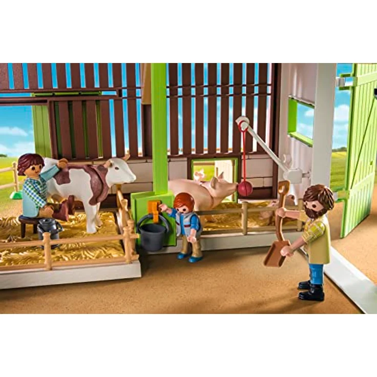 PLAYMOBIL® 71304 Großer Bauernhof, Spielset mit dreh- und ausfahrbarem Ladekran, Playmobil Country – Bild 5