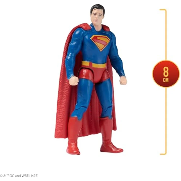 DC Comics Superman - Geschenkset mit 5 Action-Figuren, 8 cm, kompatibel mit "Festung der Einsamkeit", Spielzeug für Kinder ab 4 Jahren – Bild 3