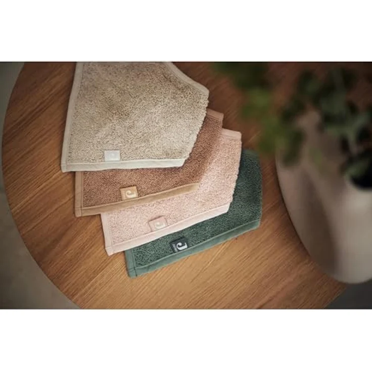 Jollein Lätzchen Bandana ca. 37 x 24,5 cm Nougat 2er Pack mit praktischen Druckknöpfen – Bild 5