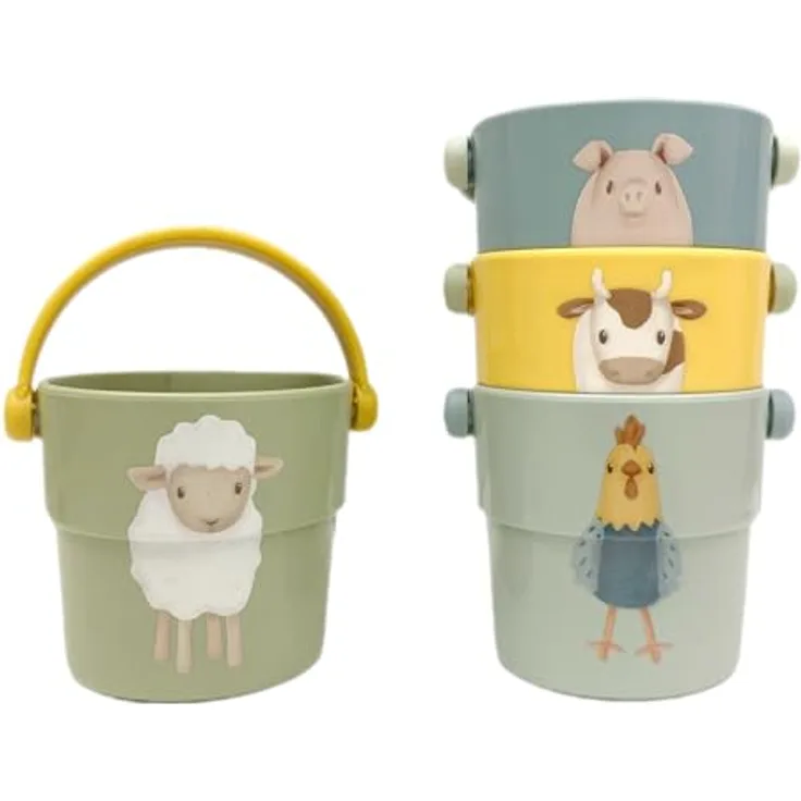 Little Dutch 2011244 Badebecher Badespielzeug - Little Farm