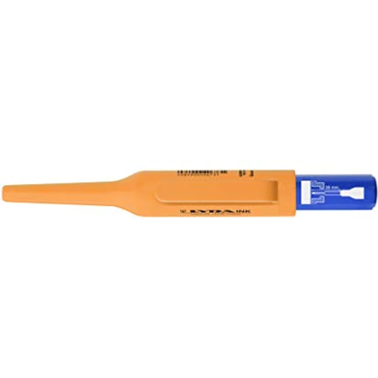 LYRA Ink Tieflochmarker, mit blauer Permanent-Tinte, Spitze 1mm, Markierstift für Glas, Metall, usw. – 4480051 blau – Bild 2