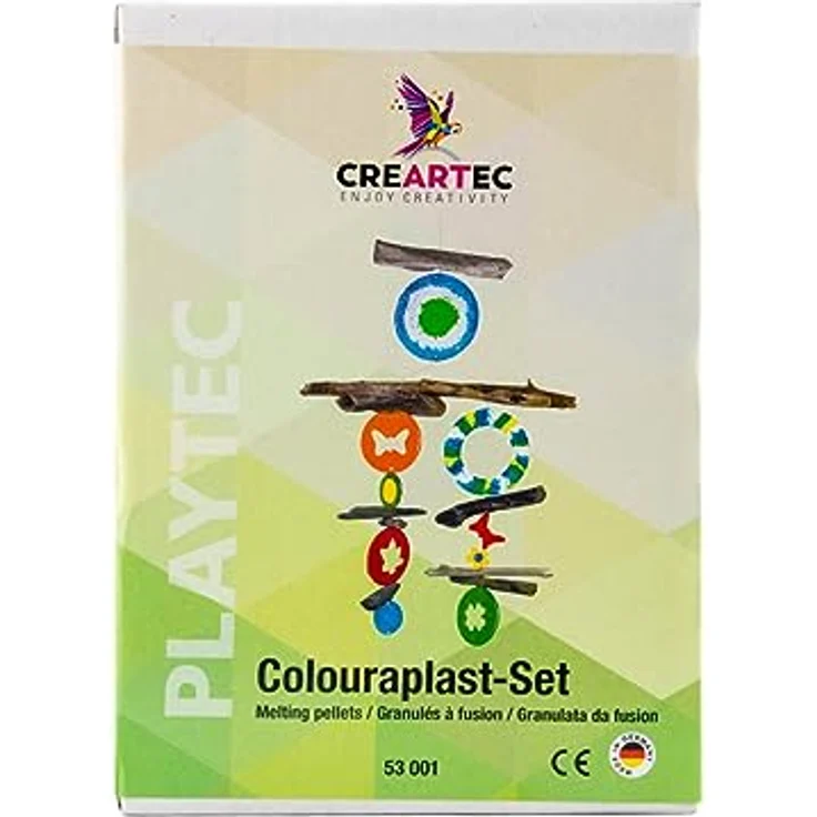 CREARTEC - Colouraplast Geschenkverpackung - verblüffende Schmelztechnik für Groß und Klein - faszinierende Kunststofftechnik - Made in Germany – Bild 2