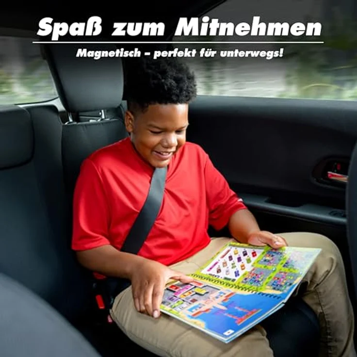 Thinkfun® Rush Hour® World Tour, magnetisches Reise-Denkspiel mit internationalen Sehenswürdigkeiten – Bild 2