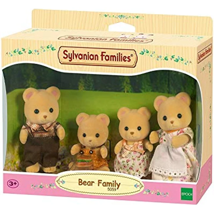Sylvanian Families Bären Familie Pelzig – Bild 2