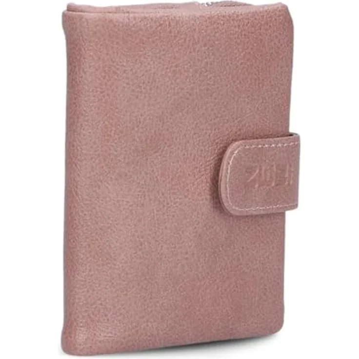 Zwei Mademoiselle Geldbörse, Kinderportemonnaie aus 100% Polyurethan, rosa, 10 cm x 3 cm x 13 cm – Bild 1